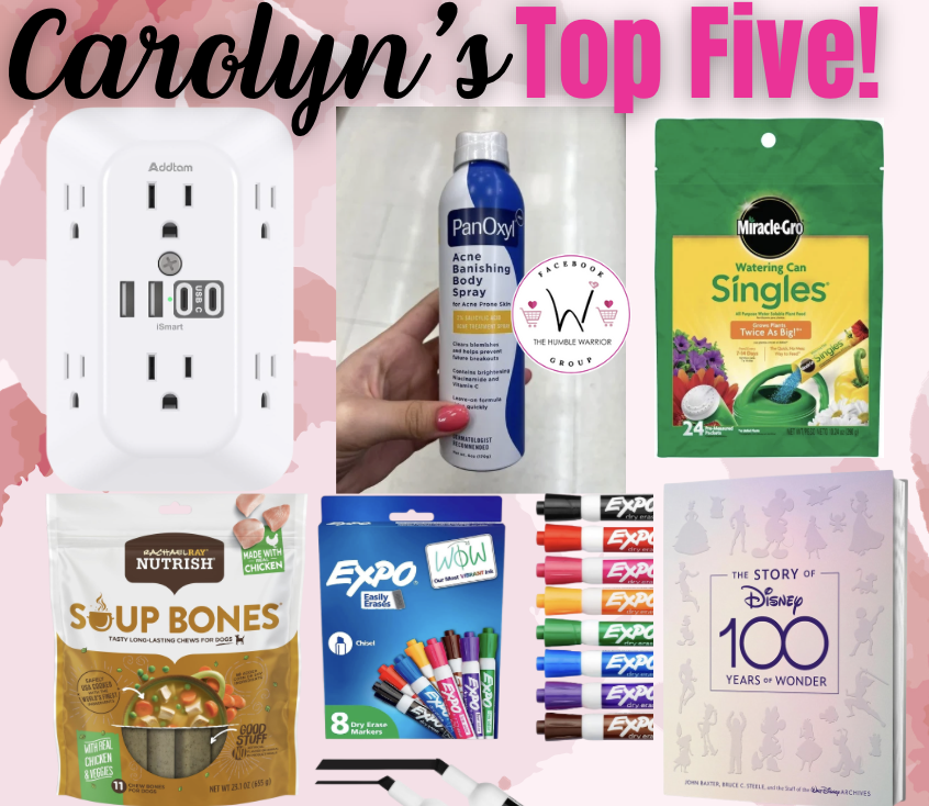 Carolyn’s Top Five!
